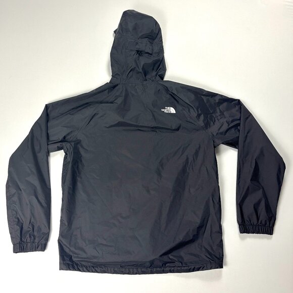 The North Face Mens Boreal Dry Vent Lined Rain Jacket Black Sz L Shell Coat - Picture 5 of 9